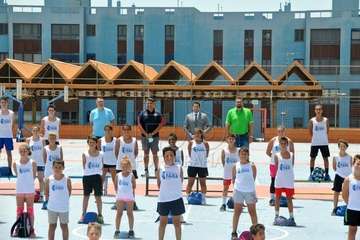 Éxito del campus veraniego del Telde Basket Tara (Foto Francisco Javier Santana)